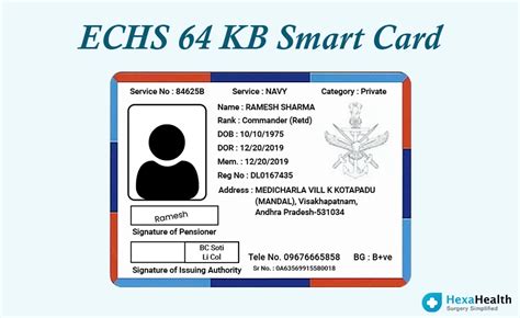 echs application for smart card|echs smart card apply online.